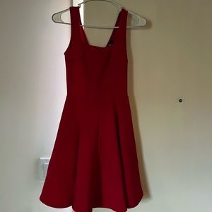 Red dress